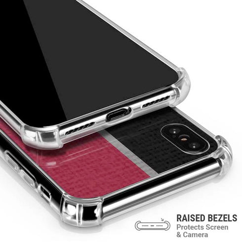 NBA Chicago Bulls Canvas iPhone XS Max Clear Case